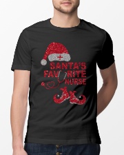 Santas Favorite Nurse Classic T-Shirt lifestyle-mens-crewneck-front-13