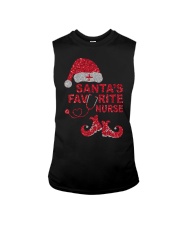 Santas Favorite Nurse Sleeveless Tee tile