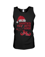 Santas Favorite Nurse Unisex Tank tile