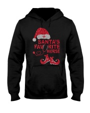 Santas Favorite Nurse Hooded Sweatshirt tile