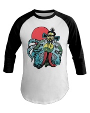 FU MANCHU BIG TROUBLE IN CHINA Baseball Tee thumbnail