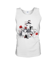 FUNNY CAT Unisex Tank tile