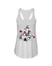 FUNNY CAT Ladies Flowy Tank tile