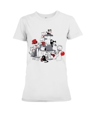 FUNNY CAT Premium Fit Ladies Tee tile