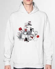 FUNNY CAT Hooded Sweatshirt garment-hooded-sweatshirt-front-04