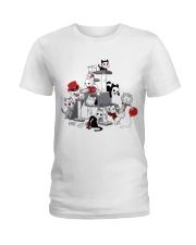FUNNY CAT Ladies T-Shirt tile