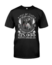 Native American Trail of Tears Front Premium Fit Mens Tee tile
