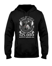 Native American Trail of Tears Front Hooded Sweatshirt tile