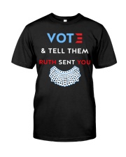 Vote And Tell Them Ruth Sent You T-shirt - LIMITED Premium Fit Mens Tee thumbnail