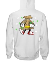 TrillDavinci red shoe Hooded Sweatshirt back