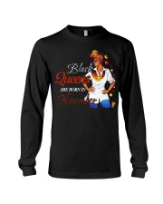Black Queens Are Born In November Long Sleeve Tee thumbnail