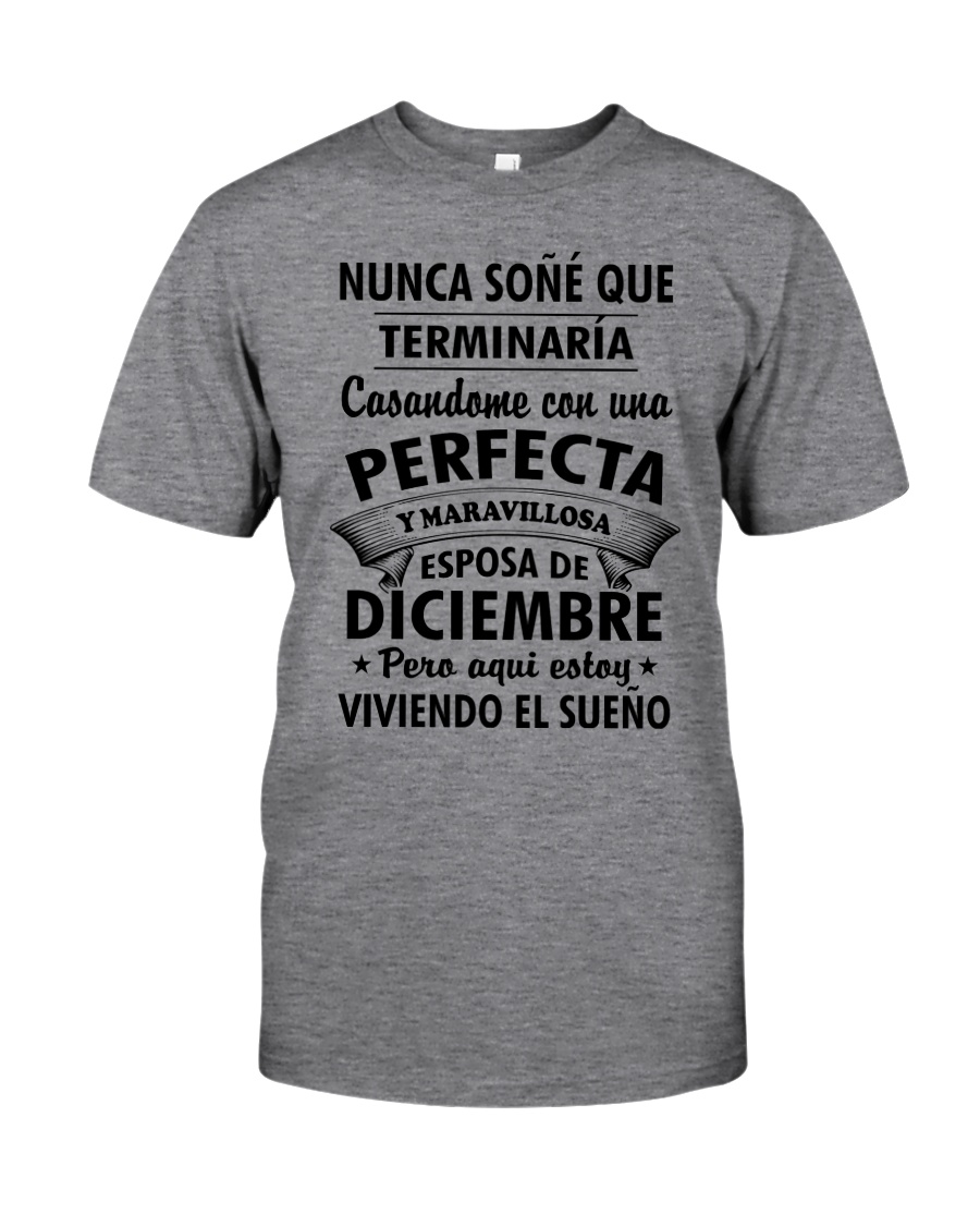 Maravillosa Esposa Diciembre Classic T-Shirt