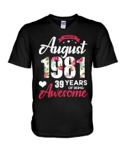August 1981 - Special Edition V-Neck T-Shirt thumbnail