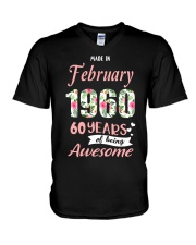 February Girl - Special Edition V-Neck T-Shirt thumbnail