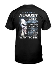 August Guy - Special Edition Classic T-Shirt back