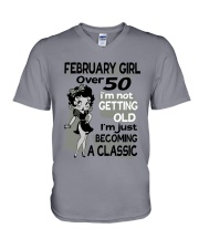 February Girl - Special Edition V-Neck T-Shirt thumbnail