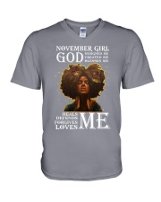 November Girl - Special Edition V-Neck T-Shirt thumbnail