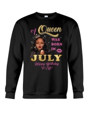 Queen Was Born July Crewneck Sweatshirt thumbnail