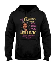 Queen Was Born July Hooded Sweatshirt thumbnail