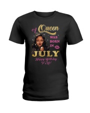 Queen Was Born July Ladies T-Shirt thumbnail