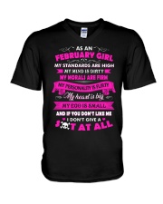 February Girl - Special Edition V-Neck T-Shirt thumbnail