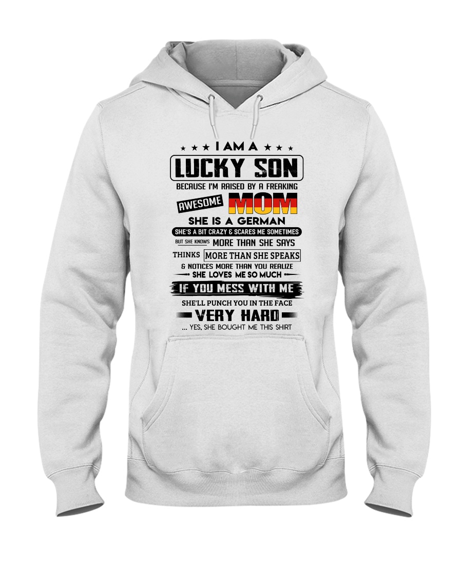 Lucky Son - Awesome Mom - Special Edition Hooded Sweatshirt