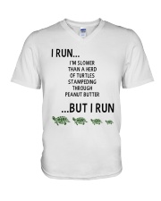 I Run - Special Edition V-Neck T-Shirt thumbnail