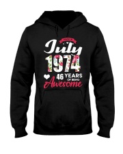 July 1974 - Special Edition Hooded Sweatshirt front