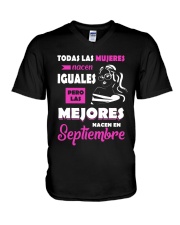 Septiembre V-Neck T-Shirt thumbnail
