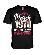 March Girl - Special Edition V-Neck T-Shirt thumbnail