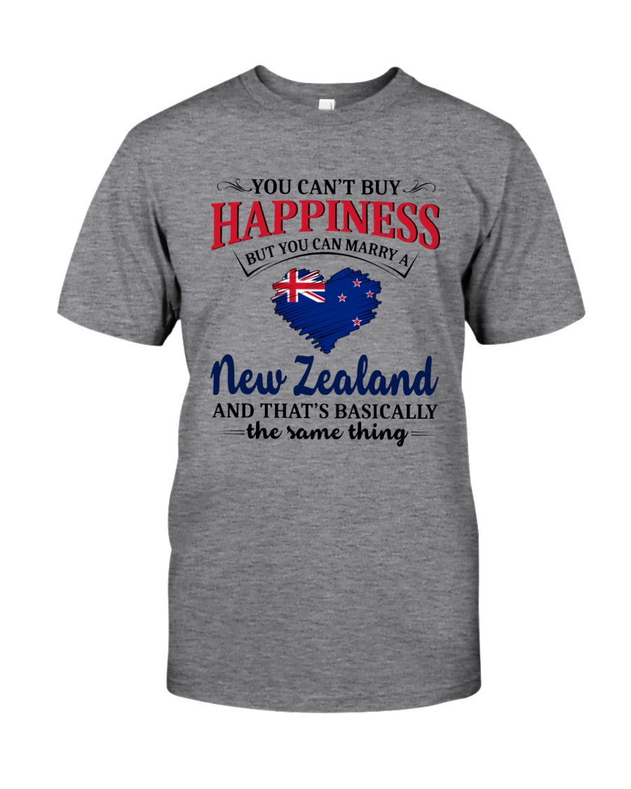 You Can't Buy Happiness New Zealand Classic T-Shirt