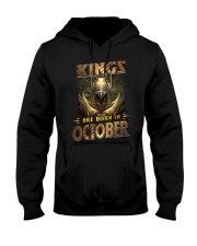 Kings Are Born In October Hooded Sweatshirt thumbnail
