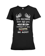 Homme De Août - Édition Spéciale Premium Fit Ladies Tee thumbnail