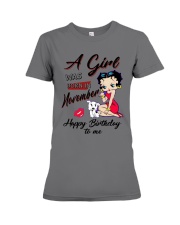 November Girl - Special Edition Premium Fit Ladies Tee thumbnail