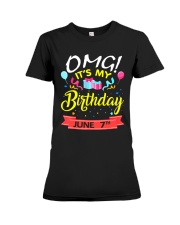 June 7th Premium Fit Ladies Tee thumbnail