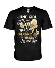June Girl - Special Edition V-Neck T-Shirt thumbnail