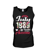 July 1989 - Special Edition Unisex Tank thumbnail
