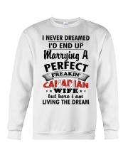 Canadian Wife Crewneck Sweatshirt thumbnail