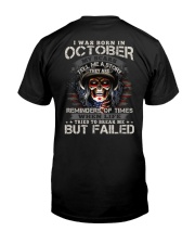 October Man - Special Edition Classic T-Shirt back