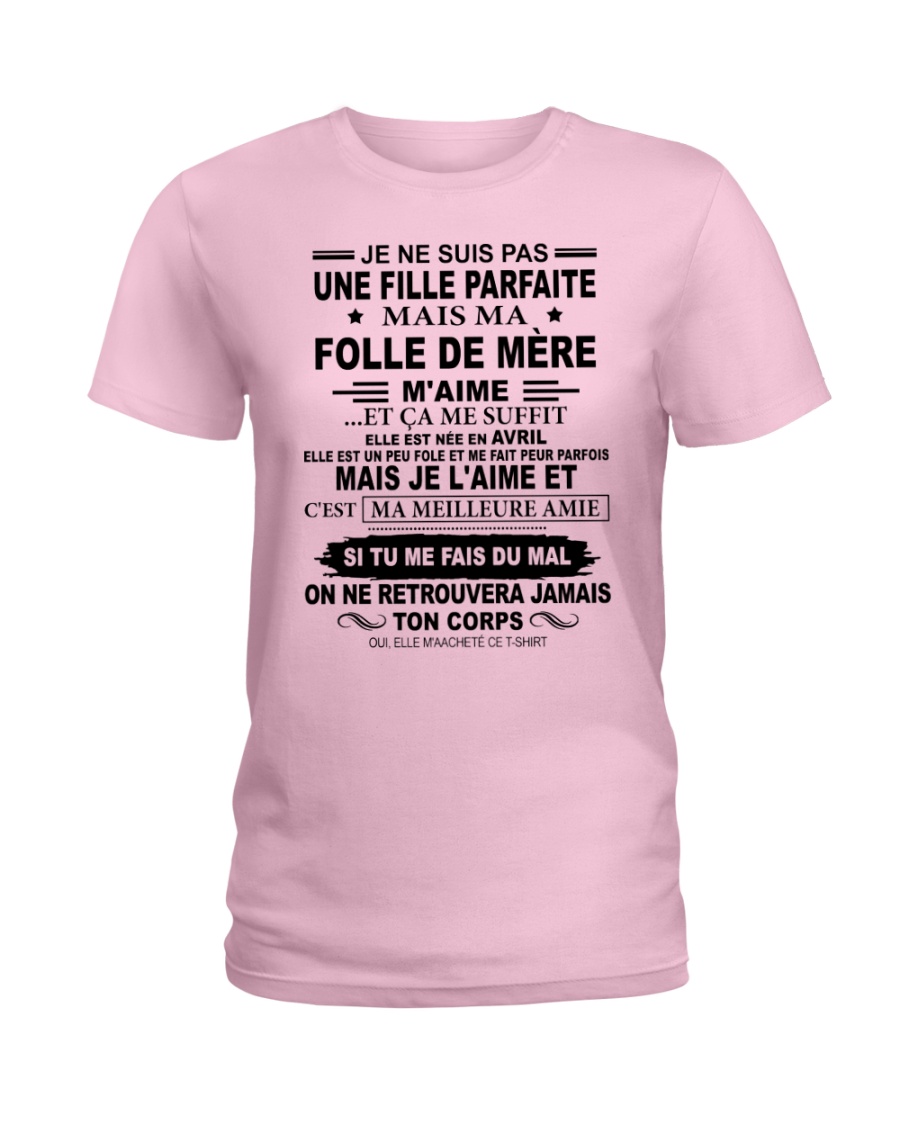 Une Fille Parfaite Ladies T-Shirt