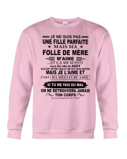 Une Fille Parfaite Crewneck Sweatshirt thumbnail
