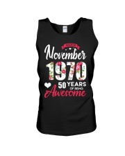 November Girl - Special Edition Unisex Tank thumbnail