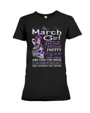 March Girl - Special Edition Premium Fit Ladies Tee thumbnail