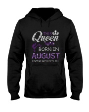 This Queen Was Born In August Hooded Sweatshirt thumbnail