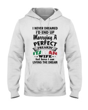 Italian Wife Hooded Sweatshirt thumbnail