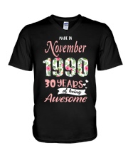 November Girl - Special Edition V-Neck T-Shirt thumbnail
