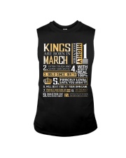 Kings Are Born In March Sleeveless Tee thumbnail