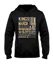 Kings Are Born In March Hooded Sweatshirt thumbnail