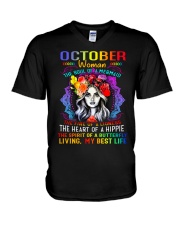 October Woman - Special Edition V-Neck T-Shirt thumbnail