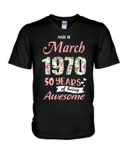 March Girl - Special Edition V-Neck T-Shirt thumbnail